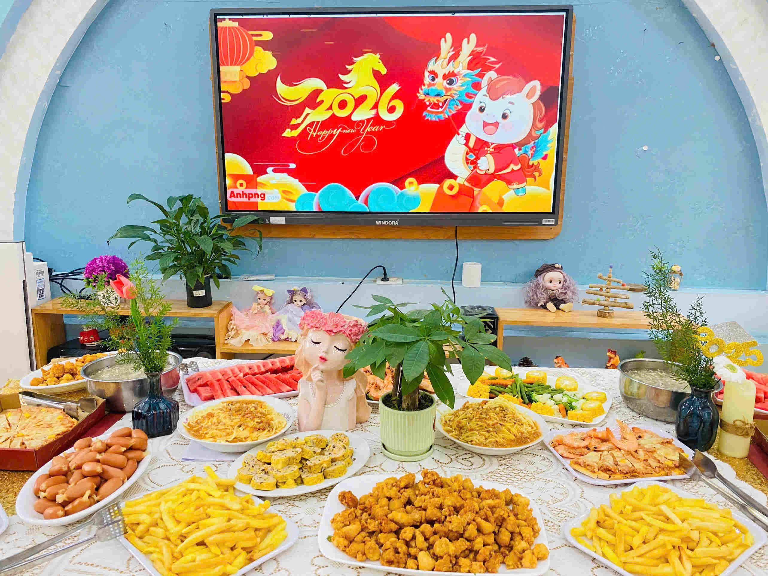 BỮA TIỆC BUFFET & CHÚC MỪNG SINH NHẬT CÁC BẠN NHỎ THÁNG 12